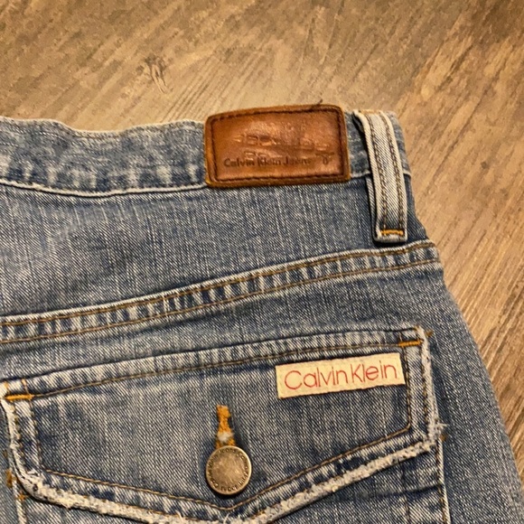 FINAL PRICE Vintage Calvin Klein Denim Shorts - Picture 4 of 5